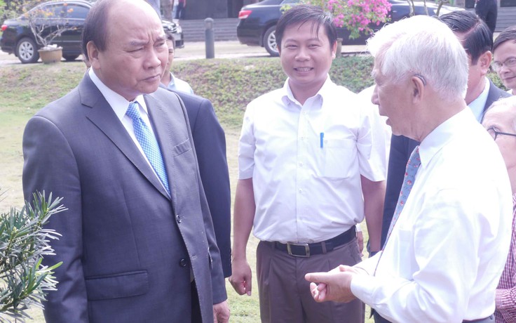 Thủ tướng Nguyễn Xuân Phúc làm việc với Hội Gặp gỡ Việt Nam