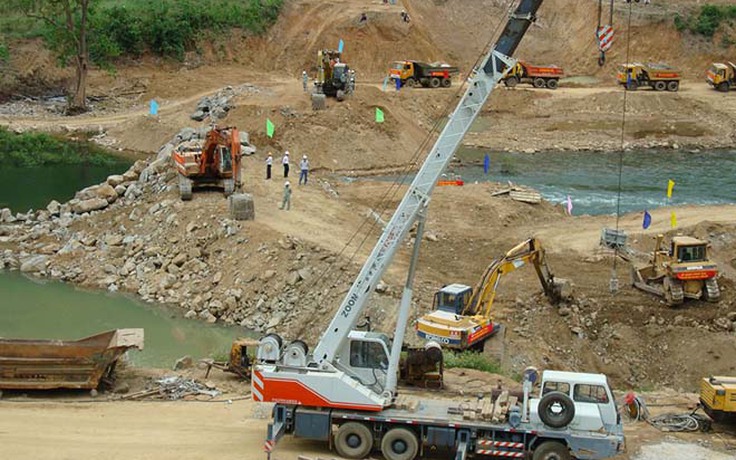 Bình Định: Thủy điện Vĩnh Sơn 5 tạm ngừng hoạt động do mưa lớn gây sạt lở