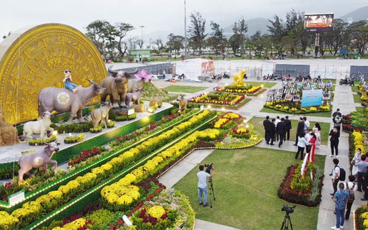 Bình Định khánh thành biểu tượng linh vật năm Tân Sửu 2021