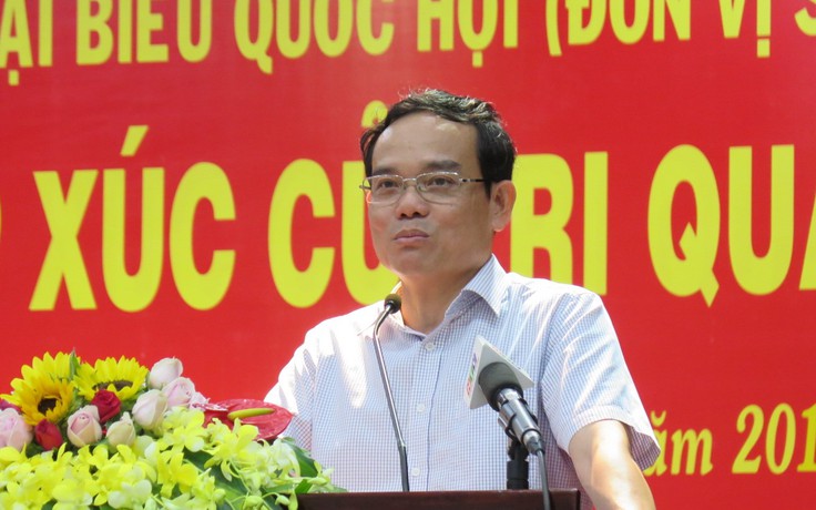 Ông Trần Lưu Quang lần đầu tiên tiếp xúc cử tri Q.4, TP.HCM