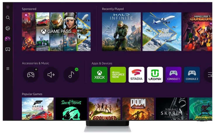 Samsung giới thiệu Gaming Hub đến Smart TV 2022