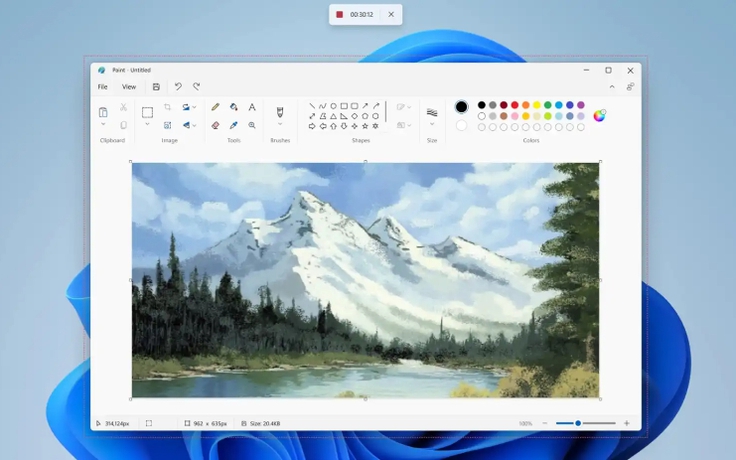Windows 11 có công cụ ghi màn hình tích hợp sẵn