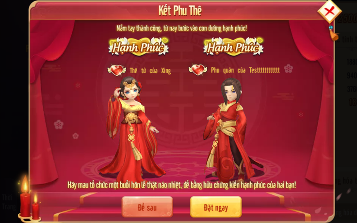 Game thủ Đại Kiếm Vương Mobile đã sẵn sàng 'rước nàng về dinh'