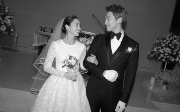 Hé lộ những hình ảnh trong lễ cưới của Bi Rain và Kim Tae Hee