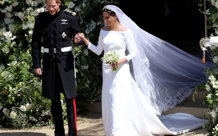 Tất tần tật về váy cưới Givenchy của nàng dâu Hoàng gia Meghan Markle