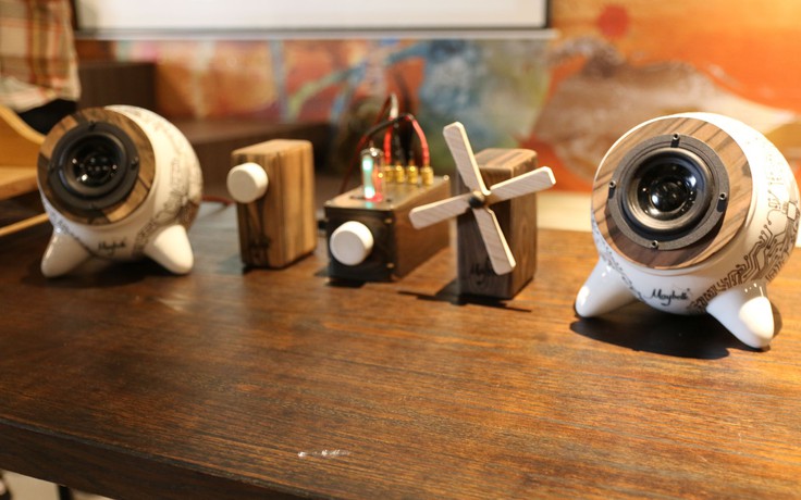 Loa điện động handmade đầu tiên chính thức ra mắt
