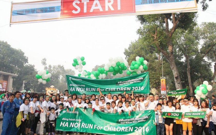 Cuộc chạy vì trẻ em Hà Nội 2016