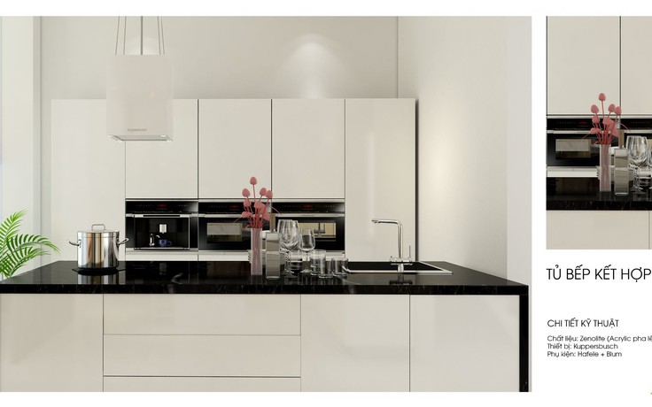 Tủ bếp cao cấp Fana