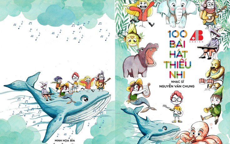Cuốn sách nhạc thiếu nhi hiếm hoi của nhạc sĩ Nguyễn Văn Chung
