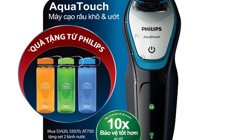 Tút lại vẻ đẹp trai cho chàng với máy cạo râu sành điệu