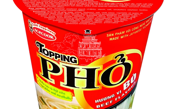 Sản phẩm phở ly Topping