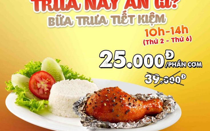 Chỉ 25.000đ cho phần cơm thơm ngon