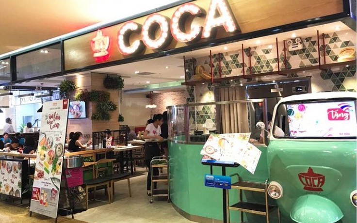 Phong cách ẩm thực tươi mới tại nhà hàng Coca