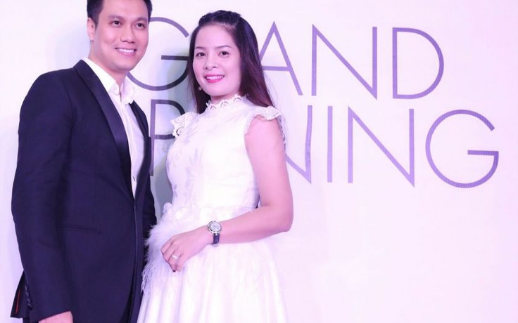 Nữ doanh nhân bất động sản xinh đẹp nổi bật tại sự kiện