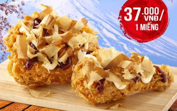Gà okonomi vảy cá ngừ - siêu phẩm mới từ KFC!