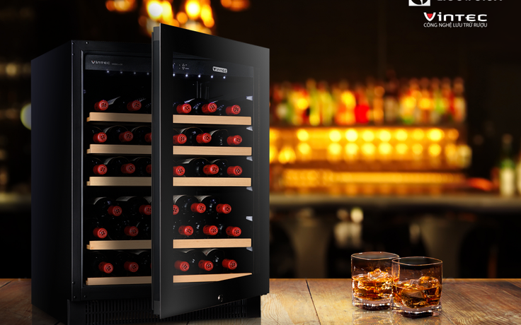 VINTEC - Giải pháp lưu trữ rượu hiện đại