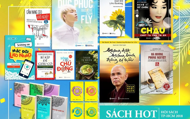 Giao lưu, ký tặng tại Hội sách Thành phố Hồ Chí Minh 2018