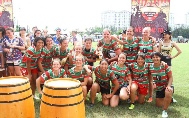 Giải bóng bầu dục Wolf Blass Saigon 10’S 2018
