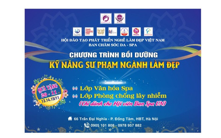 Khóa bồi dưỡng: Kỹ năng Sư phạm ngành làm đẹp