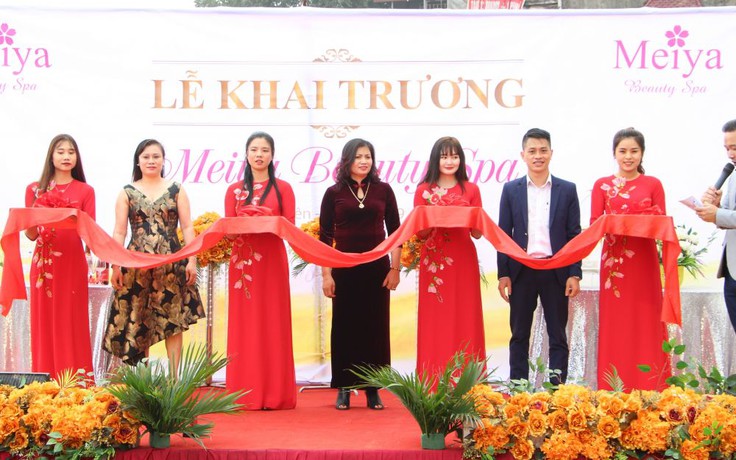 Tưng bừng khai trương Meiya Beauty Spa Hưng Yên