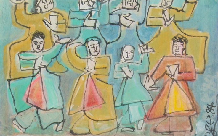 Khai mạc triển lãm tranh “Hành trình nghệ thuật”