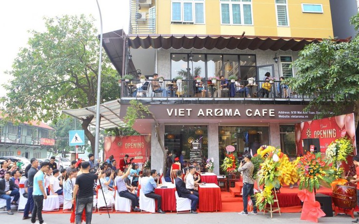 Tưng bừng khai trương Viet Aroma Hà Nội