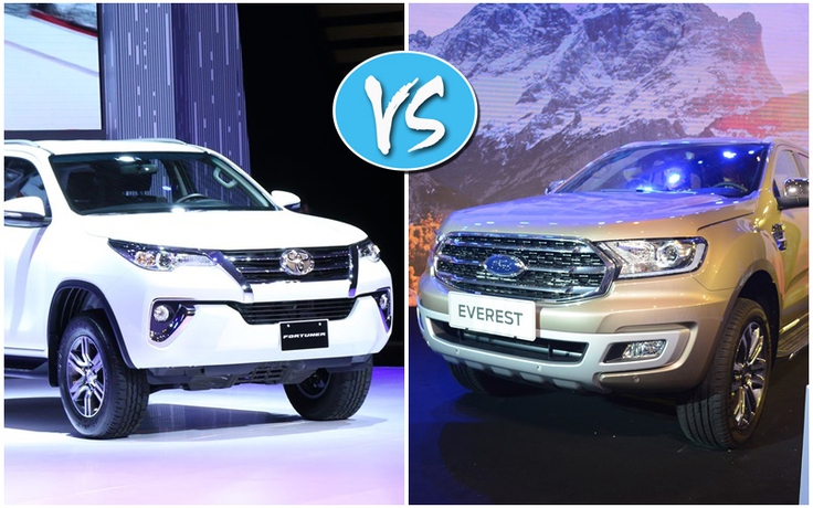 So sánh Toyota Fortuner 2018 và Ford Everest 2018: Gió có đổi chiều?