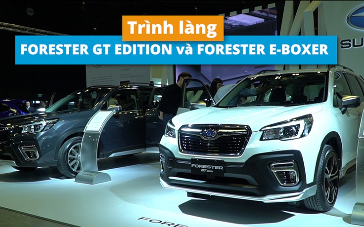 Bộ đôi Forester ‘lĩnh xướng’ gian hàng Subaru tại Singapore Motor Show 2020