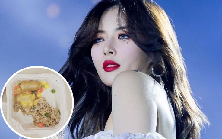 'Nữ hoàng gợi cảm' HyunA gây sốc với khẩu phần ăn kiêng nghèo nàn