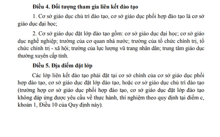 Kỷ luật trưởng phòng giáo dục tổ chức thi học phần liên thông tại nhà riêng