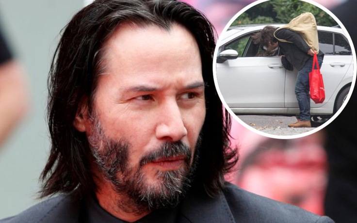 Keanu Reeves lộ ảnh ‘khóa môi’ bạn gái trên phim trường ‘Ma trận 4’