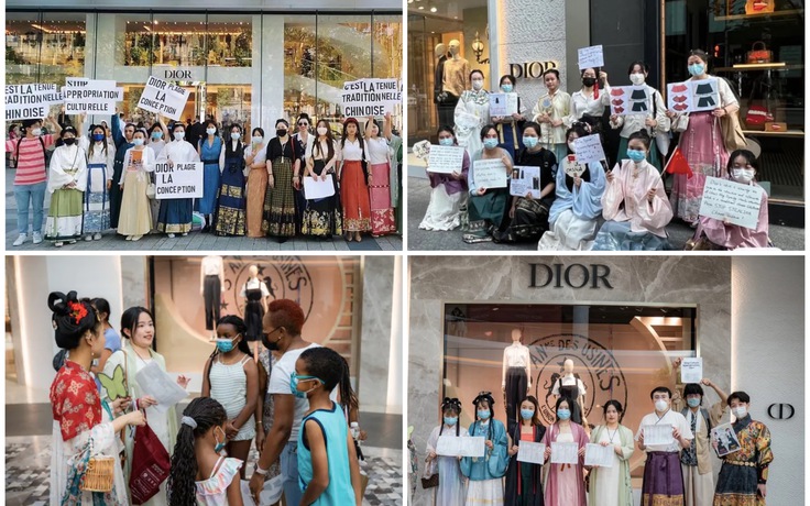 Người Trung Quốc biểu tình hàng loạt để phản đối Dior
