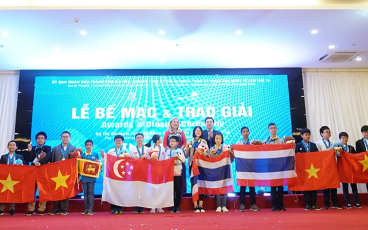 Học sinh Việt Nam giành 15 huy chương vàng kỳ thi toán, khoa học quốc tế