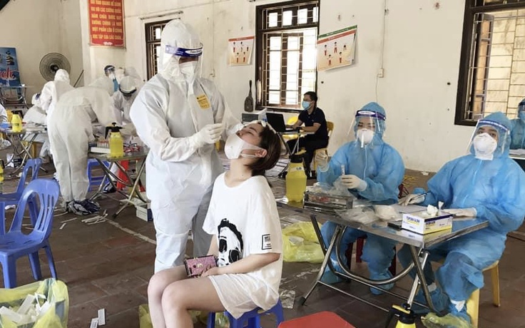 Bắc Ninh: Hơn 1.000 ca bệnh Covid-19, xét nghiệm toàn bộ dân ở 2 ổ dịch lớn