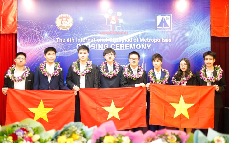 Học sinh Hà Nội giành 7 huy chương Olympic các thành phố lớn