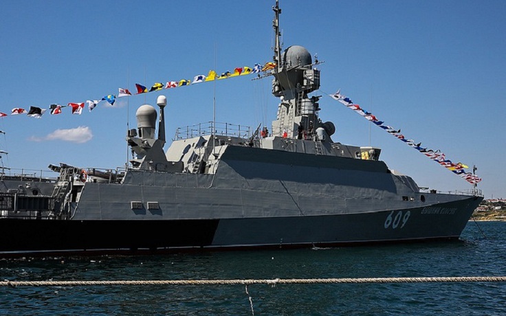 Vừa được chuyển giao, khinh hạm tên lửa Buyan-M đã có kế hoạch nâng cấp