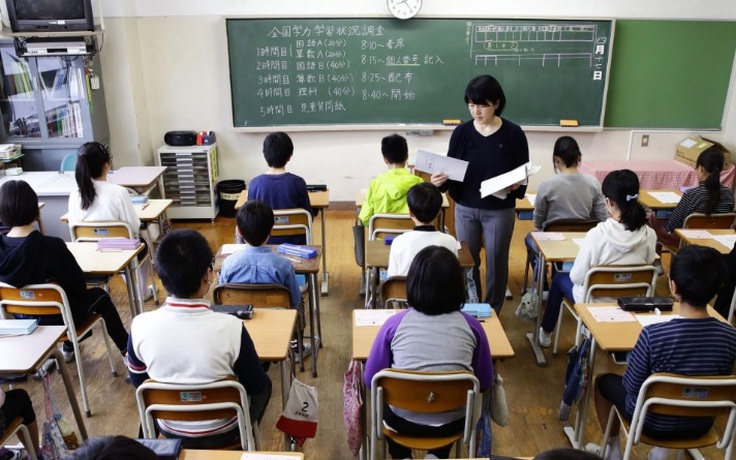 Giáo viên ở Nhật làm việc hơn 11 giờ/ngày
