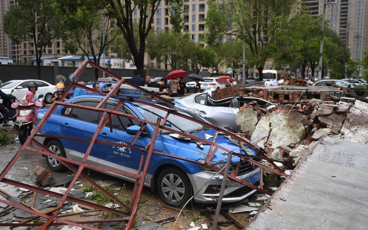 Số người chết do siêu bão tại Trung Quốc tăng cao