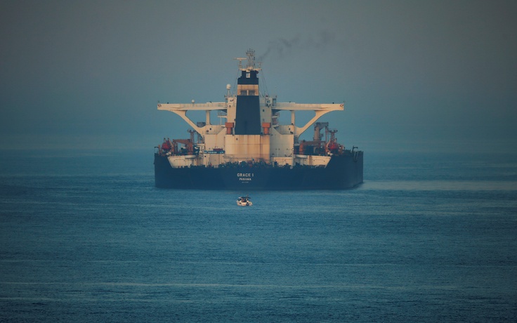 Tàu dầu Iran bị Anh bắt có thể được thả hôm nay