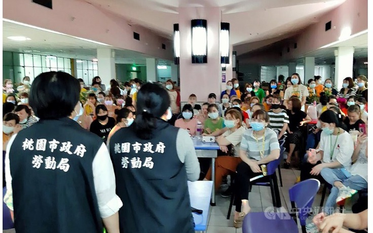 Hơn 800 lao động Việt Nam bãi công ở Đài Loan, phản đối điều kiện sống