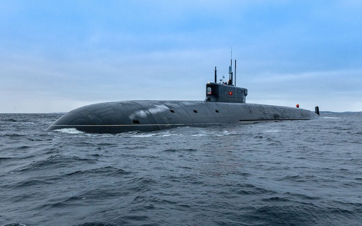 Nga đưa tàu ngầm hạt nhân lớp Borei thứ 4 vào hoạt động