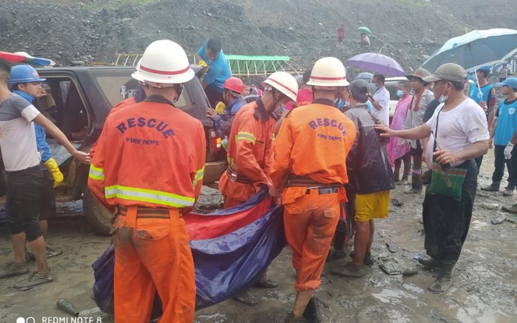 Ít nhất 113 người chết vì lở đất tại mỏ ngọc bích ở Myanmar