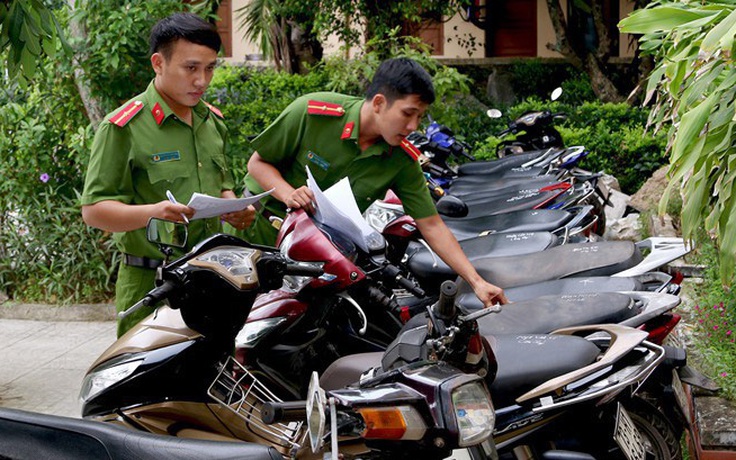 Về quê ở Quảng Ngãi, một gia đình ở TP.HCM bị trộm 5 xe máy
