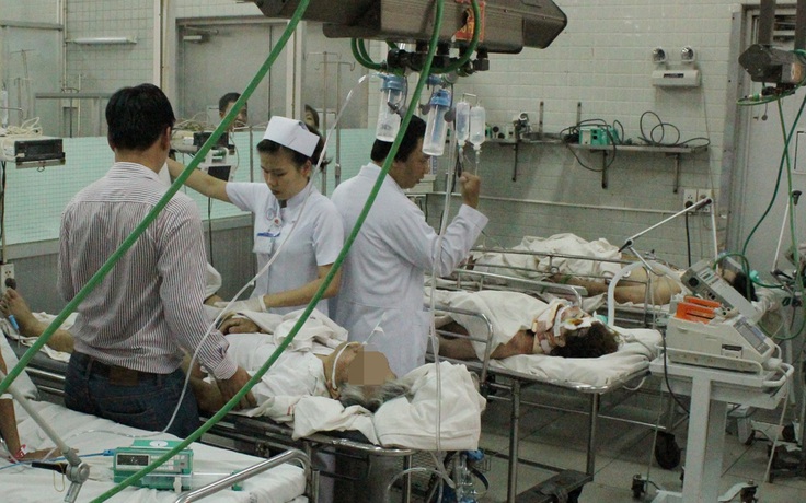 Chỉ ngày 1.1, Bệnh viện Chợ Rẫy cấp cứu gần 100 người bị tai nạn giao thông