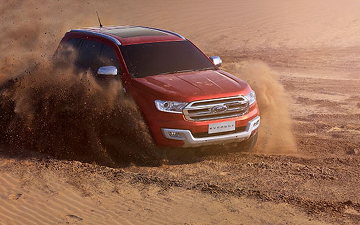 Soi công nghệ trên Ford Everest 2016 chuẩn bị về Việt Nam