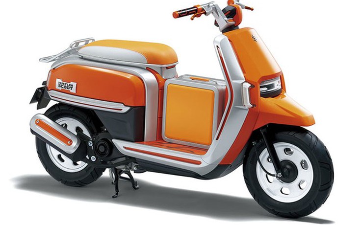 Hunsler Scoot: Xe ga thời trang siêu dị của Suzuki