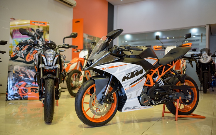 Bộ đôi KTM RC250 và KTM 250 Duke 'chào' Việt Nam