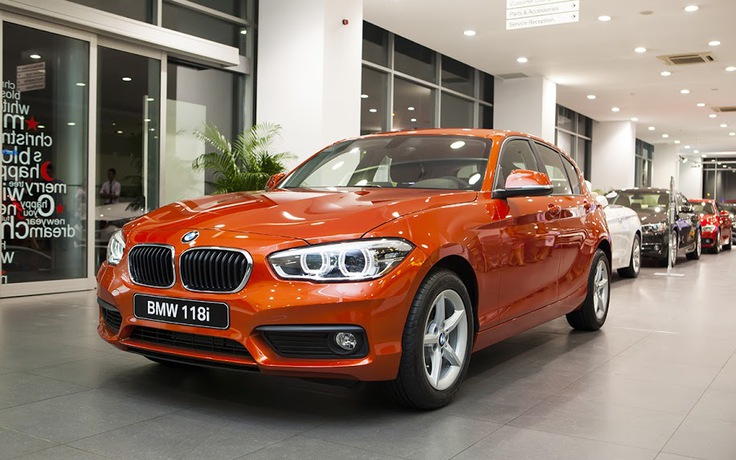 BMW 118i 2016 có giá 1,3 tỉ đồng tại Việt Nam