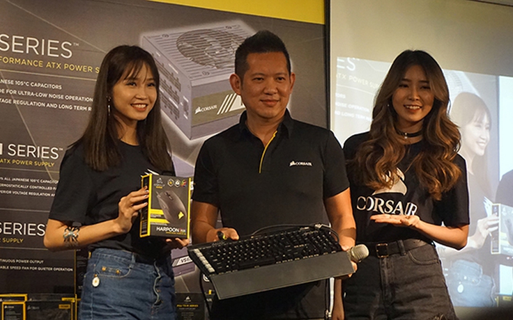 Corsair giới thiệu sản phẩm gaming gear ấn tượng cho game thủ Việt