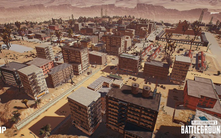 PlayerUnknown’s BattleGrounds giới thiệu bản đồ mới là một thành phố tại hoang mạc